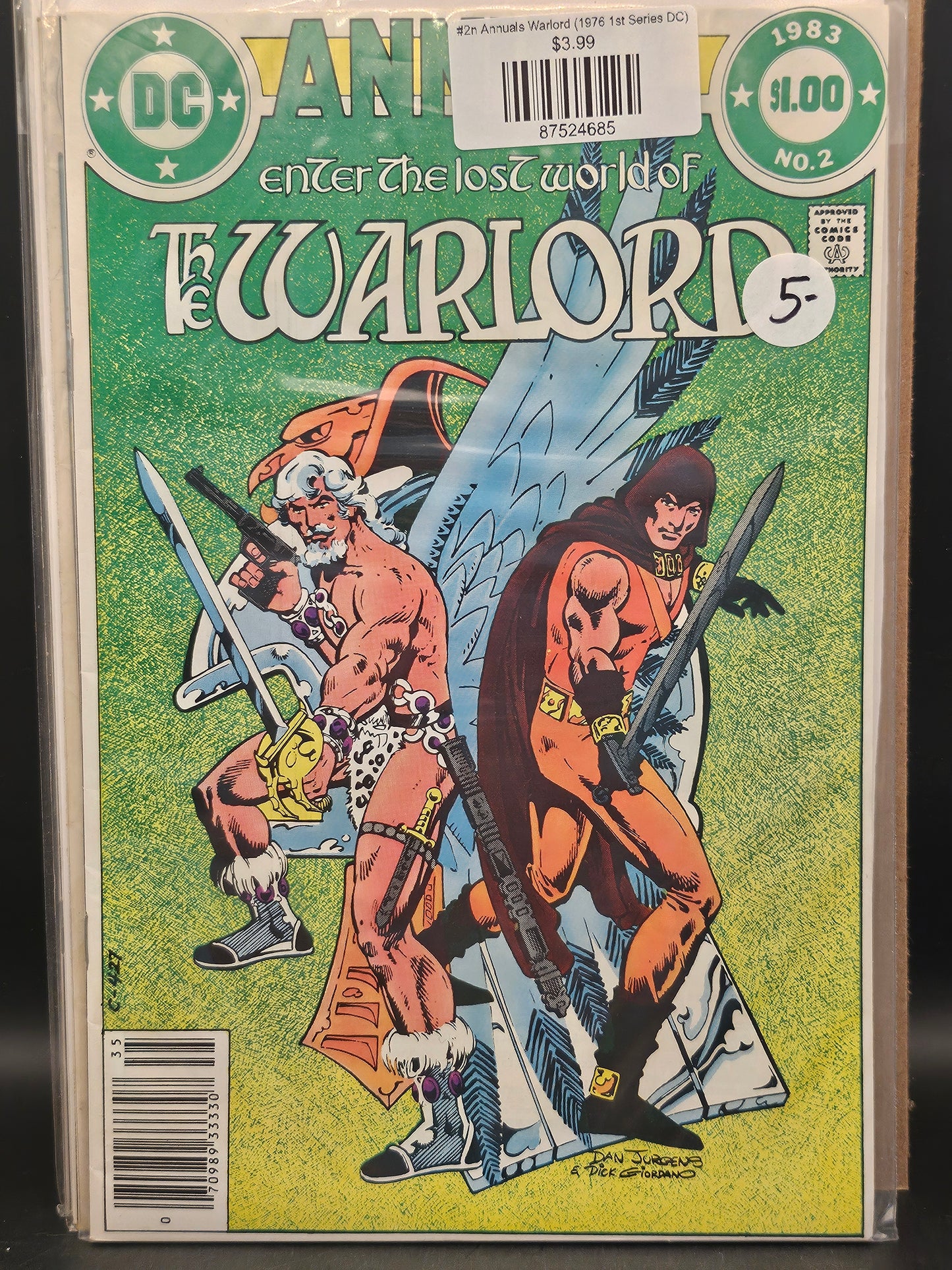 #2n Annuals Warlord (1976 1st Series DC)