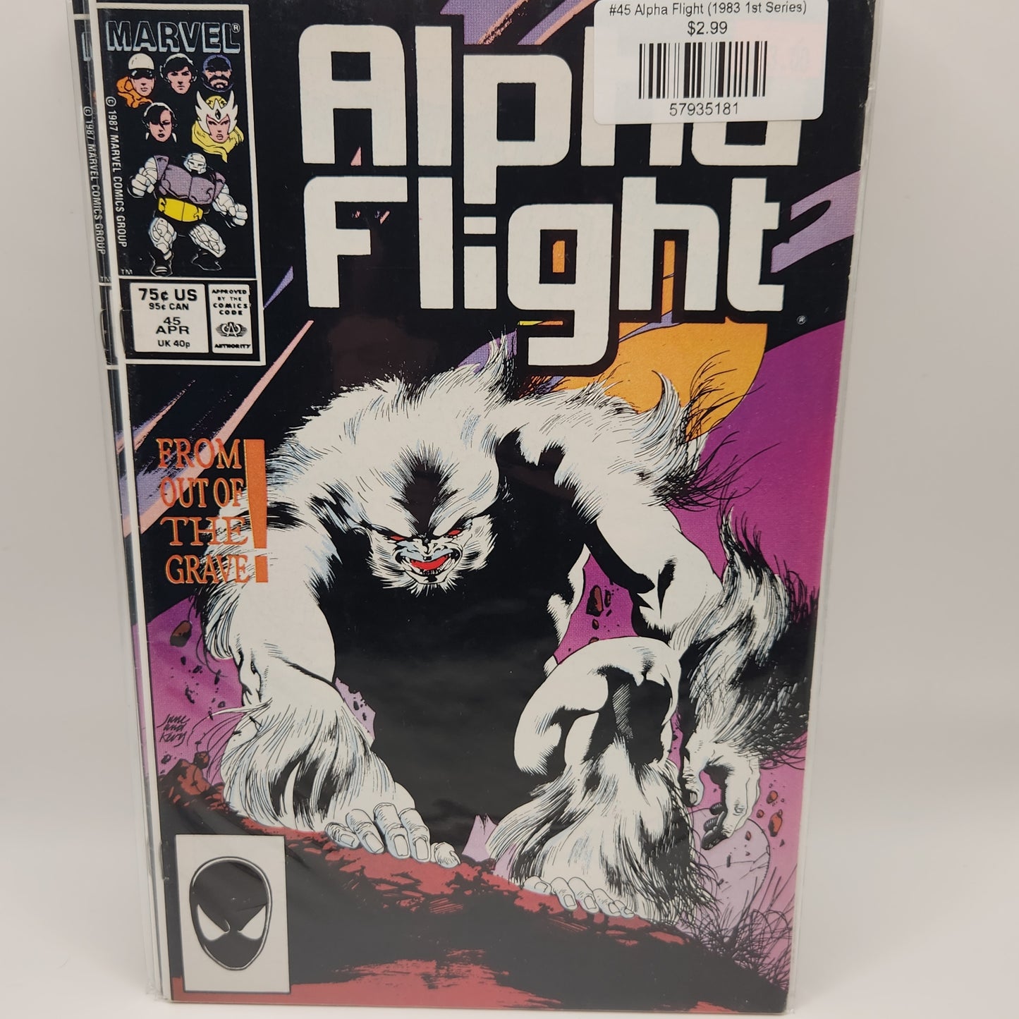 #45 Alpha Flight (1983 1st Series)