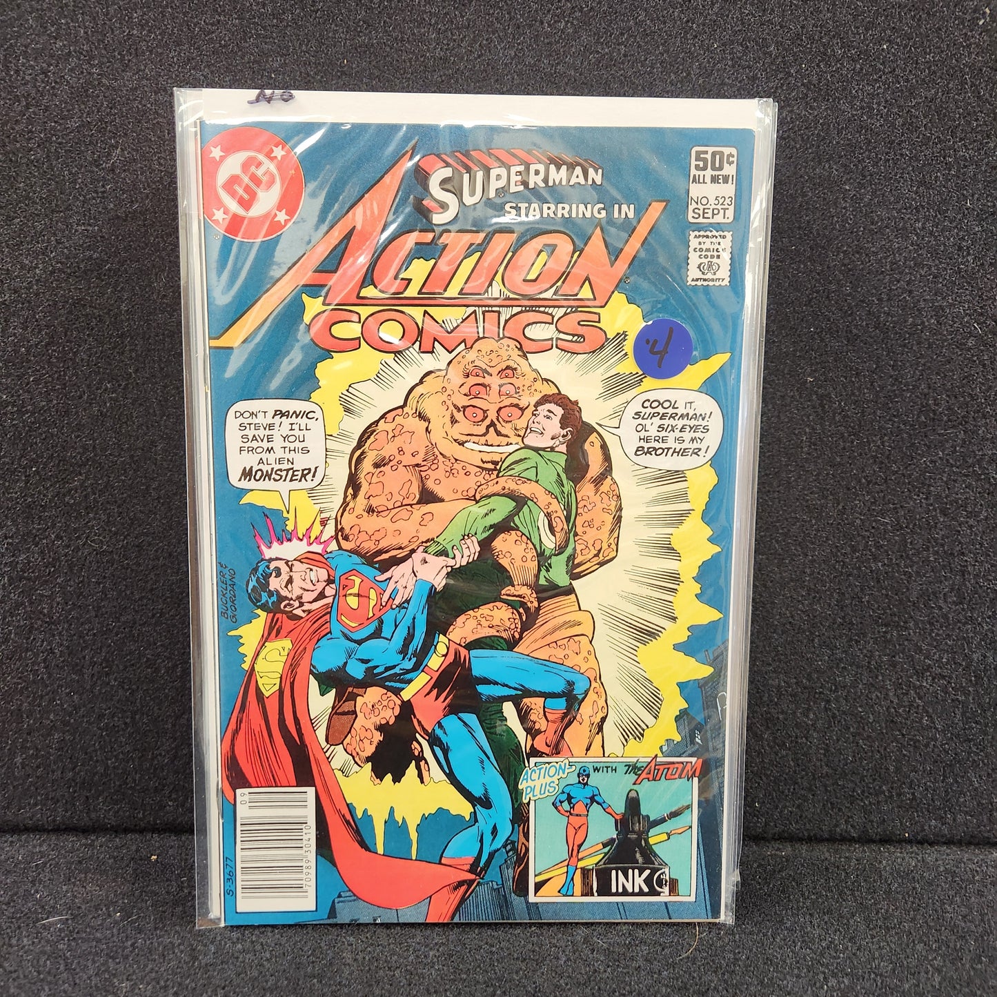 Action Comics #523 - When the World Wropped Up (DC 1981)