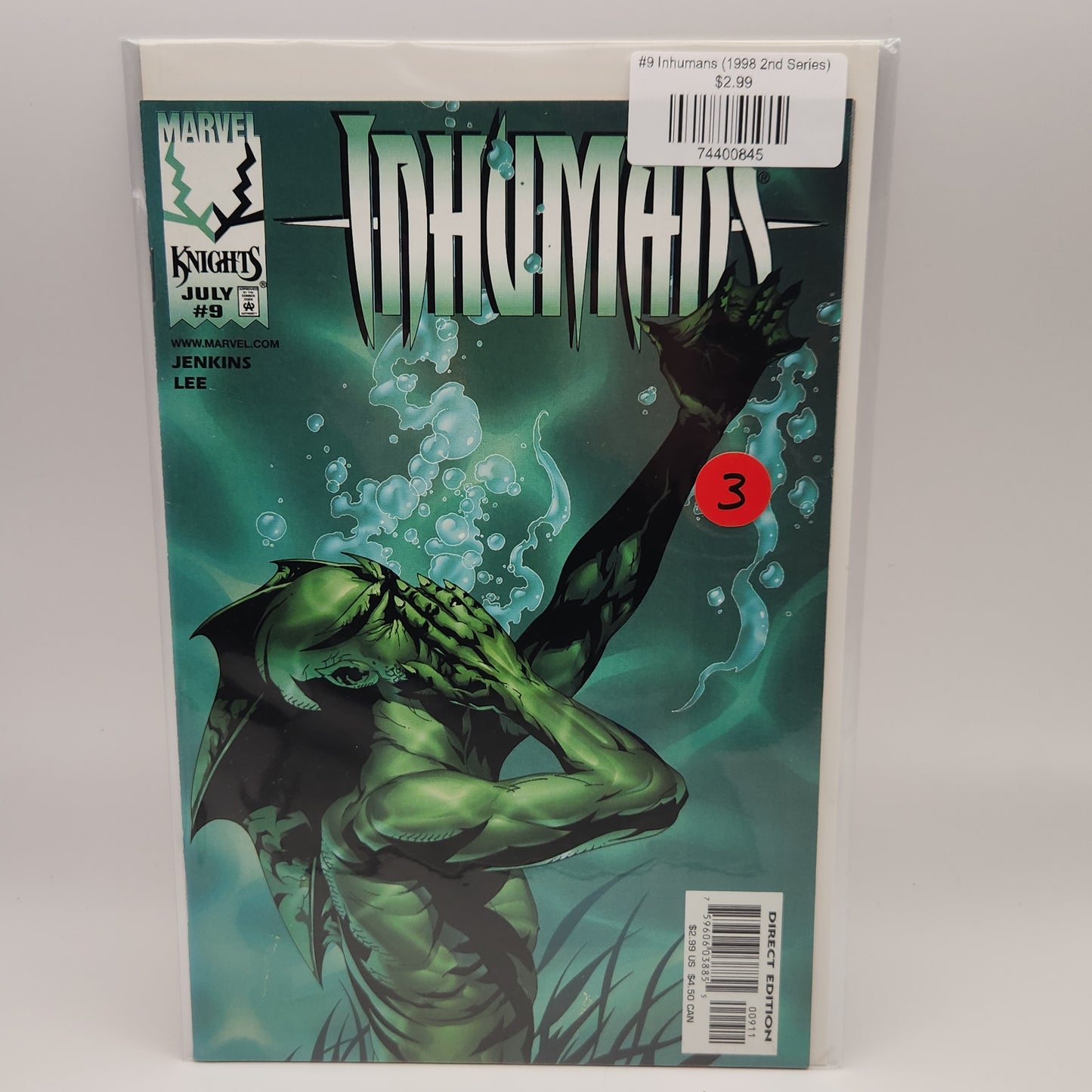 #9 Inhumans (1998 2nd Series)