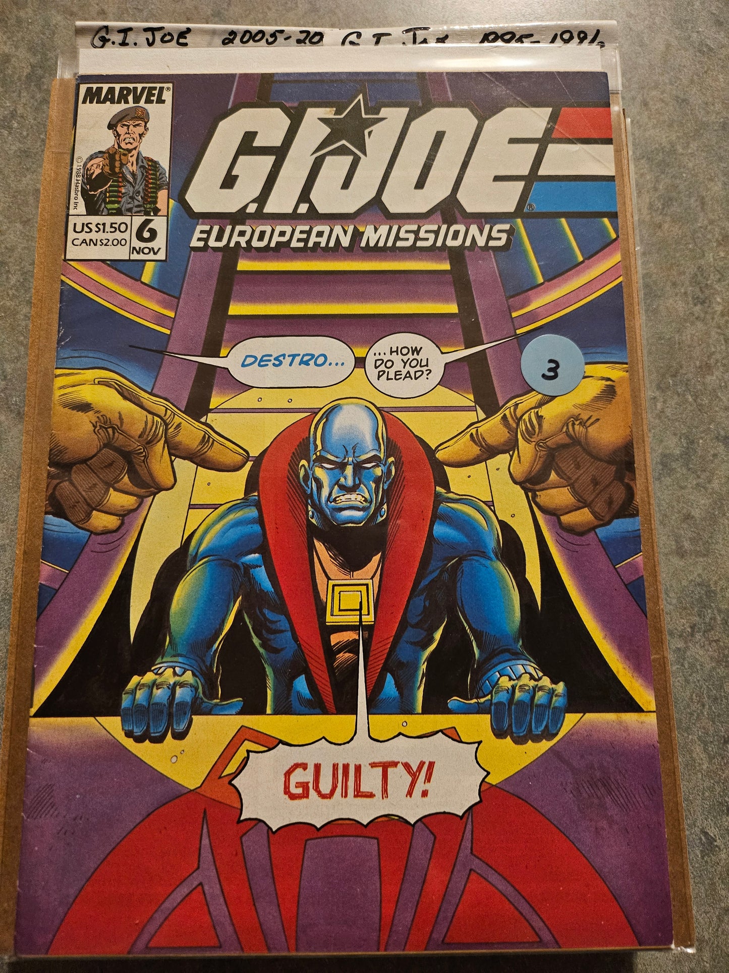 104.101 – #6 - G.I. Joe European Missions -1988–1989