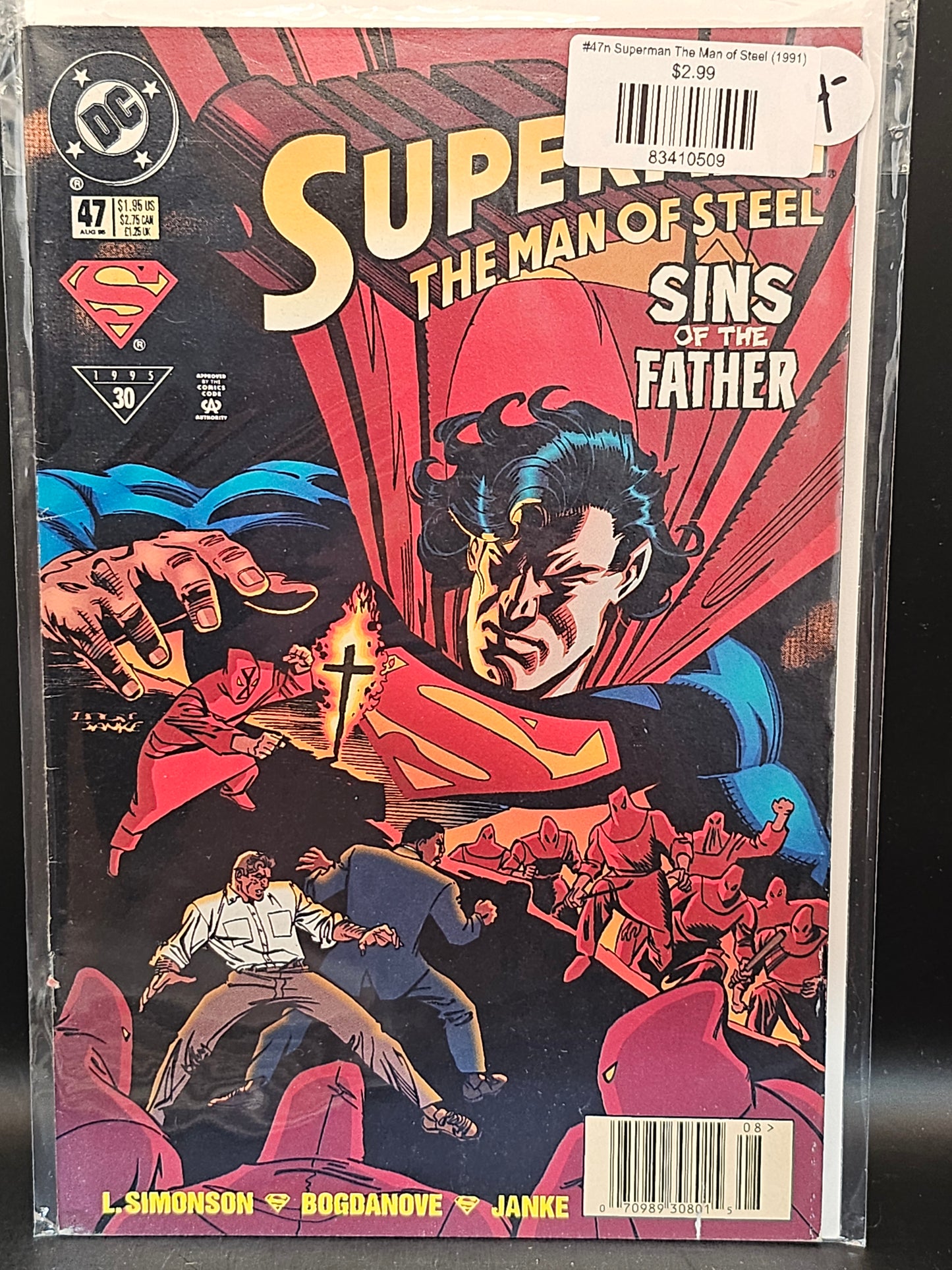 #47n Superman The Man of Steel (1991)