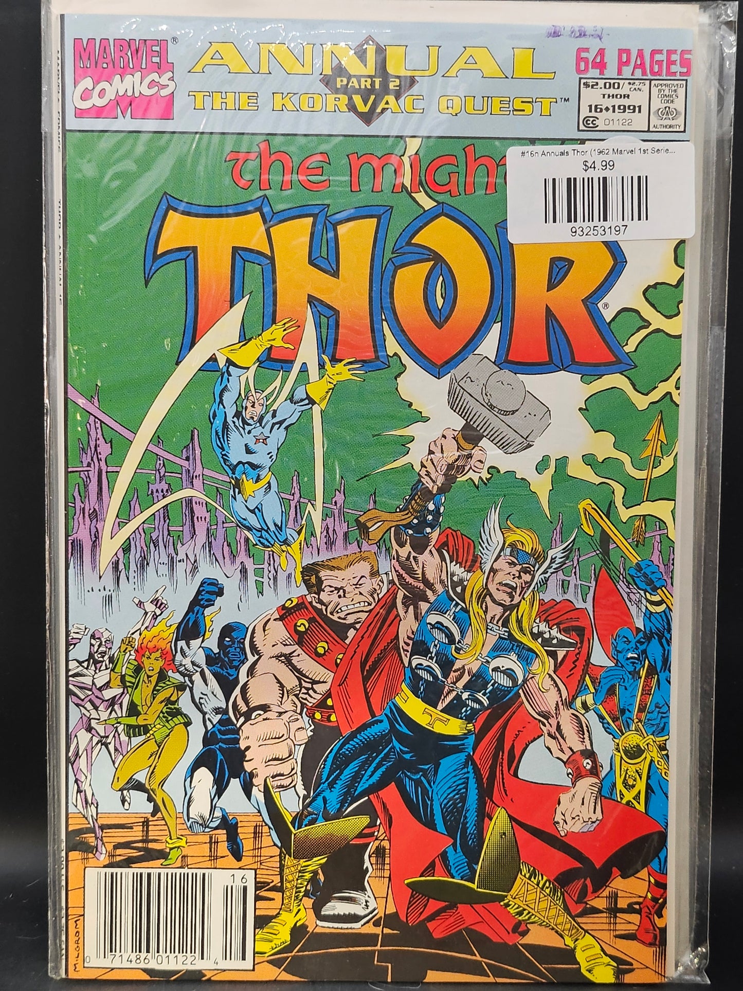 #16n Annuals Thor (1962 Marvel 1st Series Journey Into Mystery)