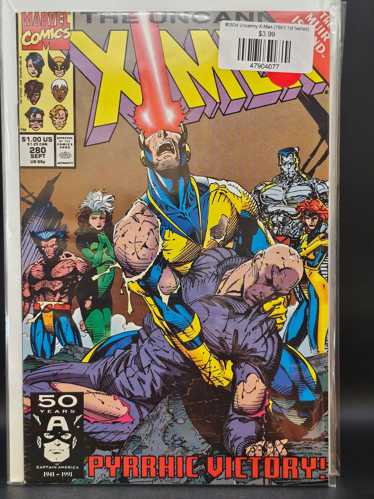 #280d Uncanny X-Men (1963 1st Series)