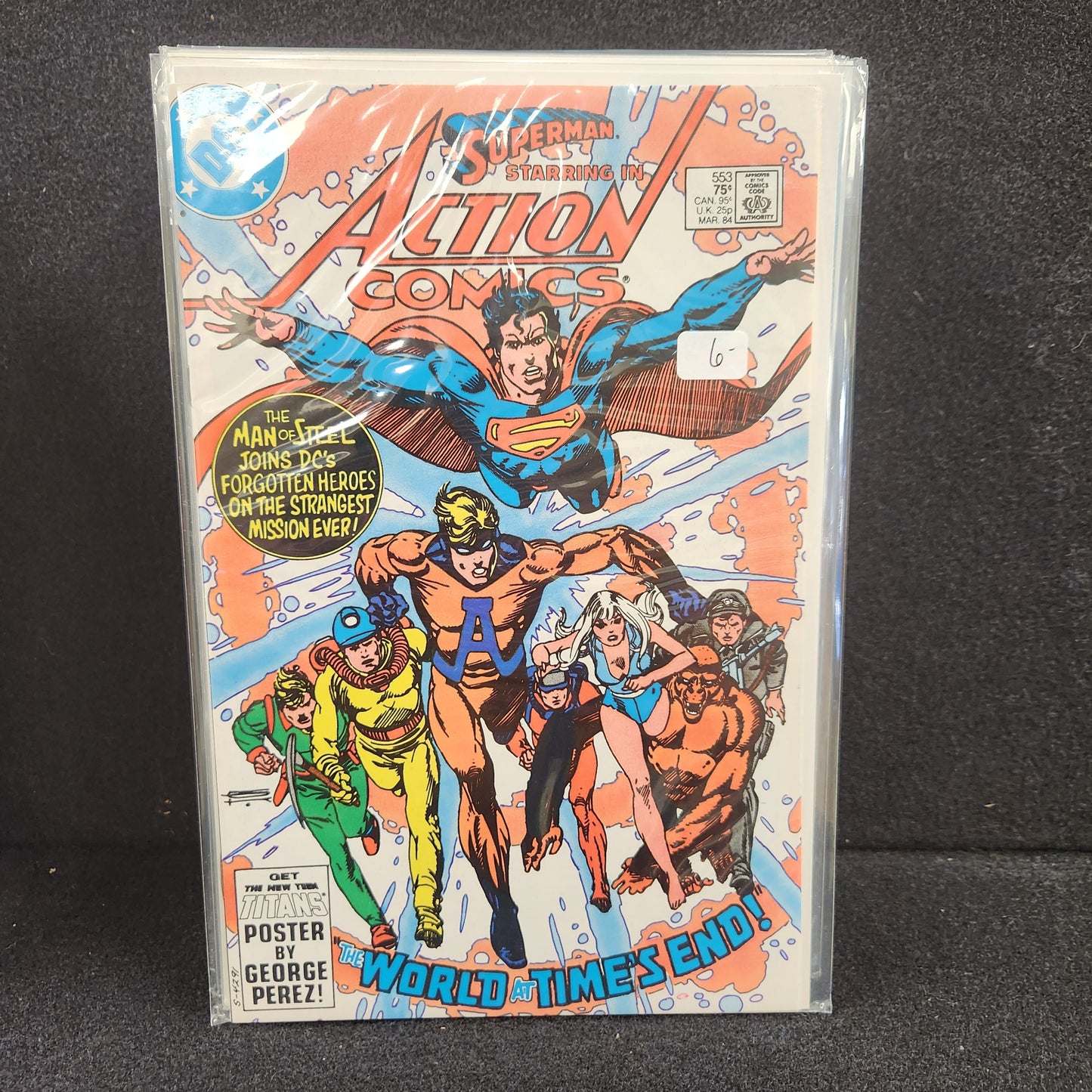 Action Comics #553 - The World at Time's End (DC 1984)