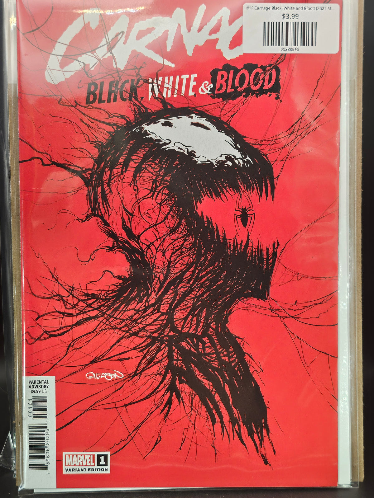 #1F Carnage Black, White and Blood (2021 Marvel)