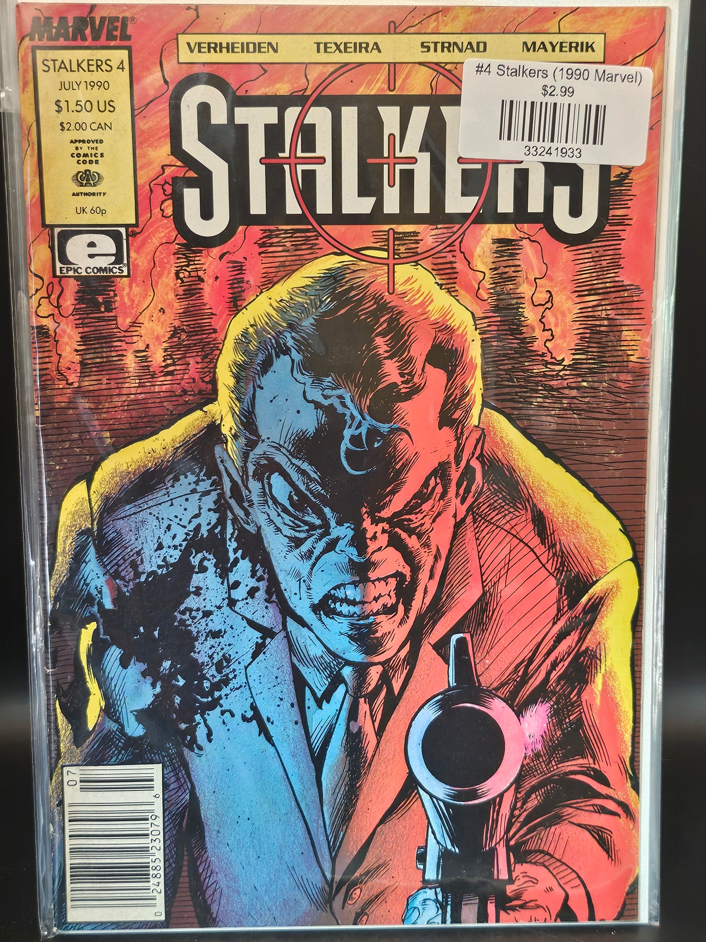 #4 Stalkers (1990 Marvel)