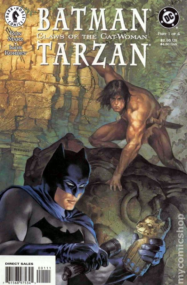 Batman / Tarzan: Claws of the Catwoman – DC / Dark Horse – (1999) – Volume 1 – Limited Series – #1–4