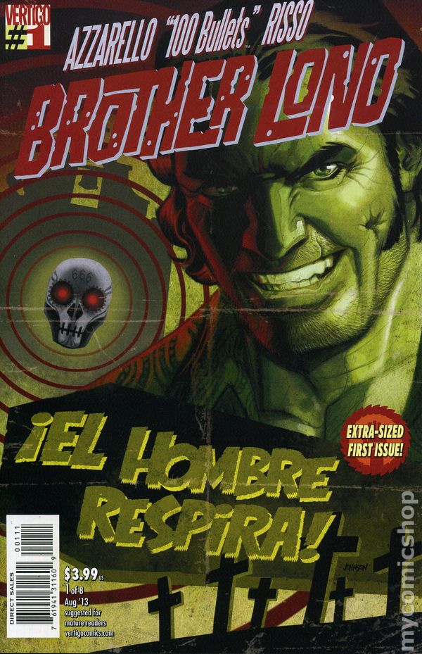 100 Bullets: Brother Lono – DC / Vertigo – (2013–2014) – Volume 1 – Limited Series – #1–8