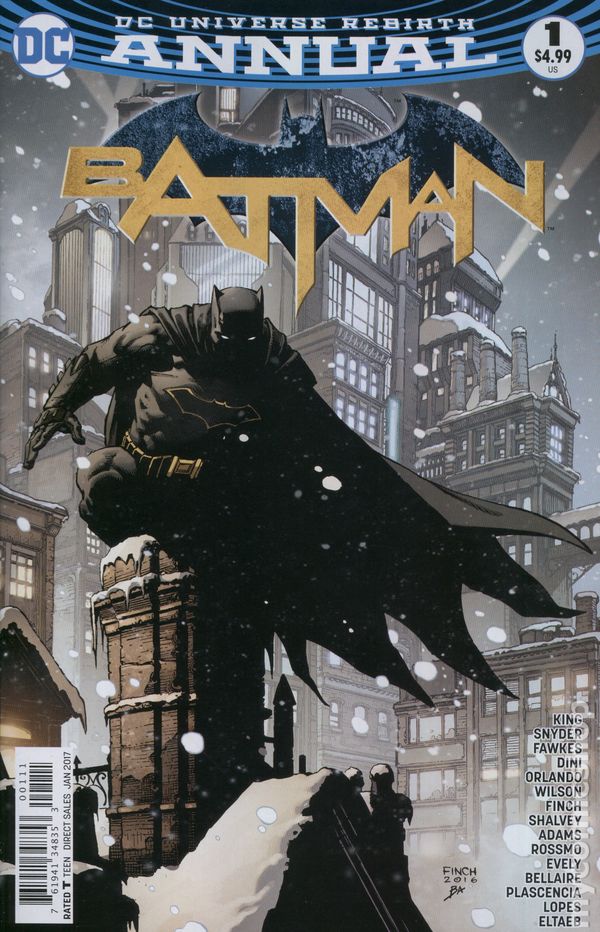 Batman Annual – DC Comics – (2016–2022) – Volume 3 – Annuals #1–2022