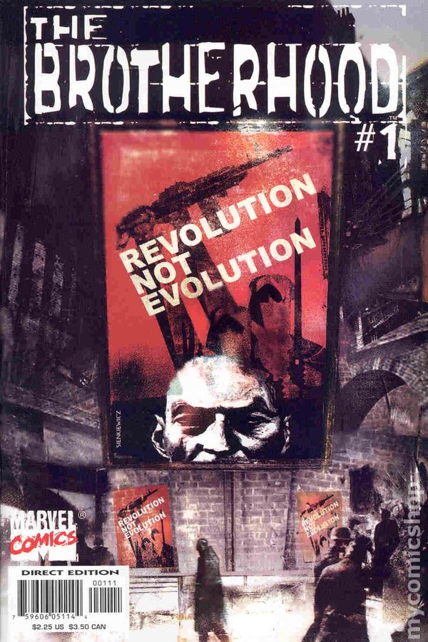 Brotherhood – Marvel Comics – (2001–2002) – Volume 1 – Limited Series – #1–9