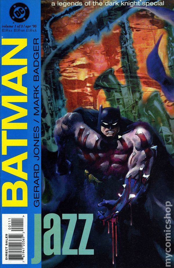 Batman: Legends of the Dark Knight - Jazz – DC Comics – (1995) – Volume 1 – Limited Series – #1–3
