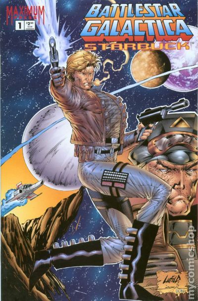 Battlestar Galactica: Starbuck – Maximum Press – (1995–1996) – Volume 1 – Limited Series - #1–3