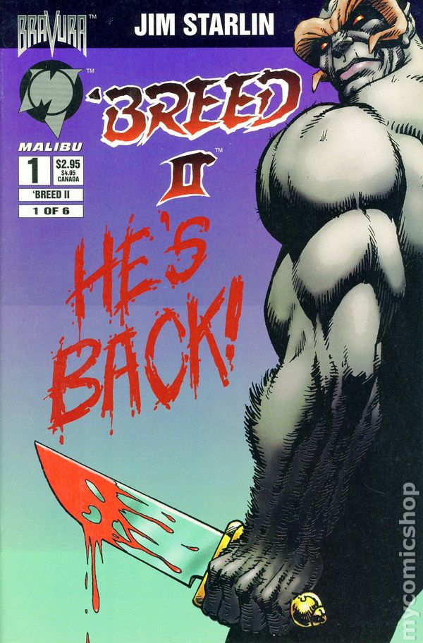 Breed II: Book of Revelation – Malibu Comics / Bravura – (1994–1995) – Volume 2 – Limited Series - #1–6