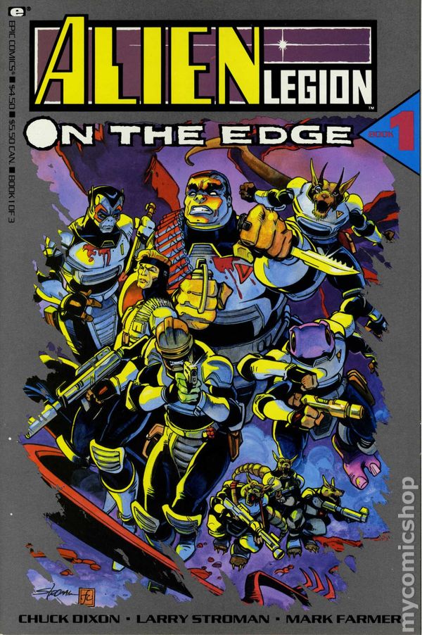 Alien Legion on the Edge – Marvel Comics – 1990–1991 – Volume 1 – #1–3
