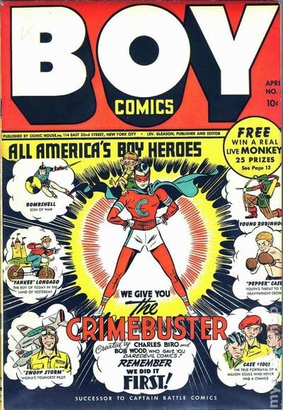 Boy Comics – Lev Gleason Publications – (1942–1956) – Volume 1 - #3–119