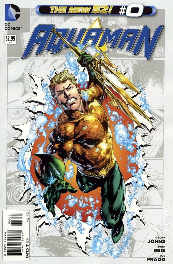 Aquaman – DC – 2011–2016 – Volume 5 – Ongoing Series – #0–52