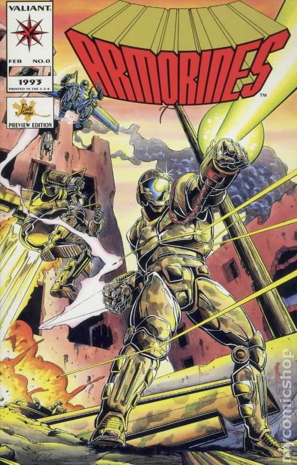 Armorines (1994-1995) (1st Series/Volume 1 Valiant) #0-12