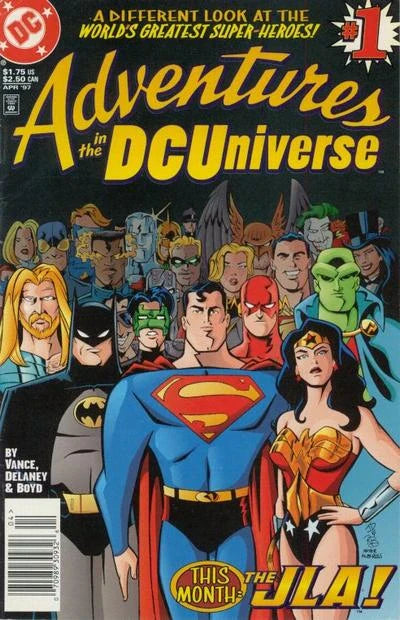 Adventures in the DC Universe – DC Comics – 1997–1998 – Volume 1 – #1–19