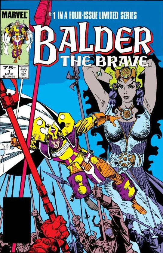 Balder the Brave – Marvel Comics – (1985–1986) – Volume 1 – #1–4