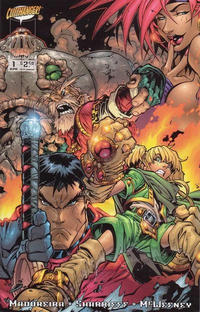 Battle Chasers – Image Comics – (1998–2001) – Volume 1 – Limited Series - #1–9