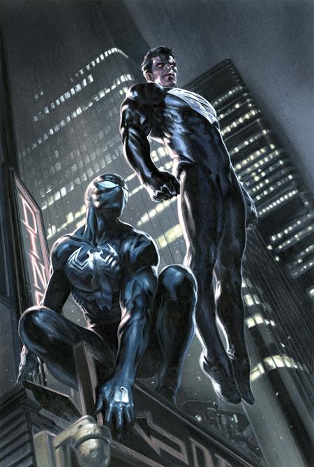 DC MARVEL SUPERMAN SPIDER-MAN #1 (ONE SHOT) CVR G GABRIELE DELL OTTO SUPERMAN BLACK & SPIDER-MAN BLACK CARD STOCK VAR (Order By 03/02/26) (Estimated In Store By 03/25/26)