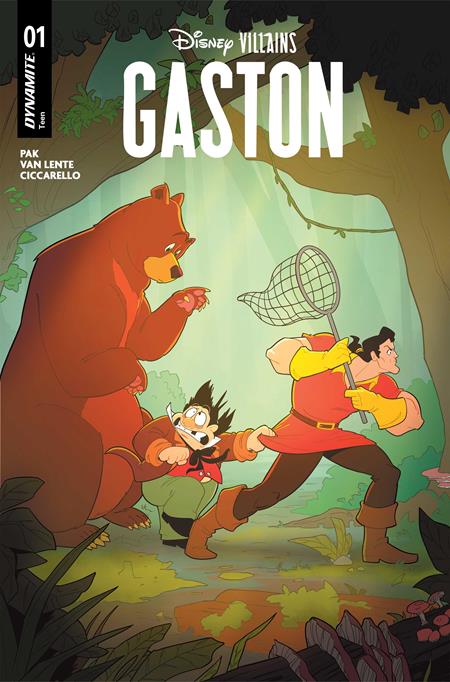 DISNEY VILLAINS GASTON #1 CVR B TED BRANDT AND RO STEIN  VAR (Order By 02/02/26) (Estimated In Store By 03/04/26)