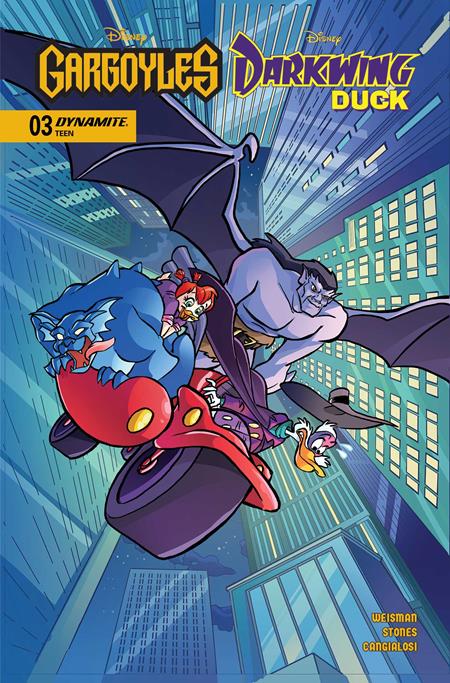 GARGOYLES DARKWING DUCK #3 CVR A TAD STONES (Order By 02/02/26) (Estimated In Store By 03/04/26)