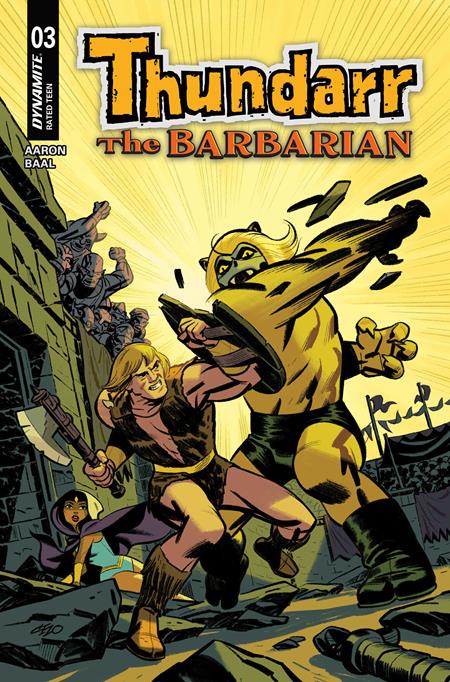 THUNDARR THE BARBARIAN #3 CVR A MICHAEL CHO (Order By 02/02/26) (Estimated In Store By 03/04/26)
