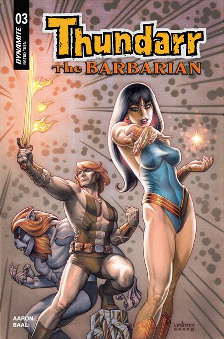 THUNDARR THE BARBARIAN #3 CVR D JOSEPH MICHAEL LINSNER VAR (Order By 02/02/26) (Estimated In Store By 03/04/26)