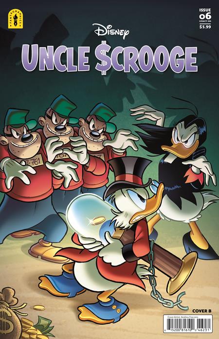 UNCLE SCROOGE LEGACY #466 BY MOONLIGHTS BLIGHT CVR B ANDREA FRECCERO VAR (Order By 02/09/26) (Estimated In Store By 03/25/26)