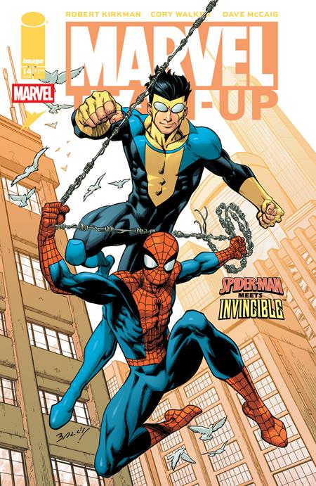 MARVEL TEAMUP #14 FACSIMILE EDITION CVR E MARK BAGLEY & DAVE MCCAIG VAR (Order By 02/09/26) (Estimated In Store By 03/04/26)