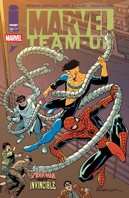 MARVEL TEAMUP #14 FACSIMILE EDITION CVR F ALEX SAVIUK & DAVE MCCAIG VAR (Order By 02/09/26) (Estimated In Store By 03/04/26)