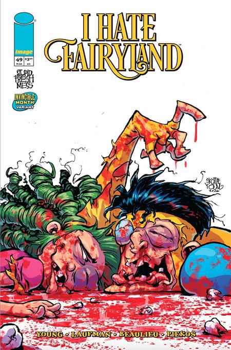I HATE FAIRYLAND #49 CVR D SKOTTIE YOUNG INVINCIBLE TEAM UP VAR (Order By 03/02/26) (Estimated In Store By 03/25/26)