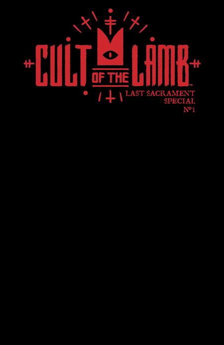 CULT OF THE LAMB LAST SACRAMENT SPECIAL #1 (ONE-SHOT) CVR C BLANK SKETCH VAR (Order By 02/09/26) (Estimated In Store By 03/04/26)