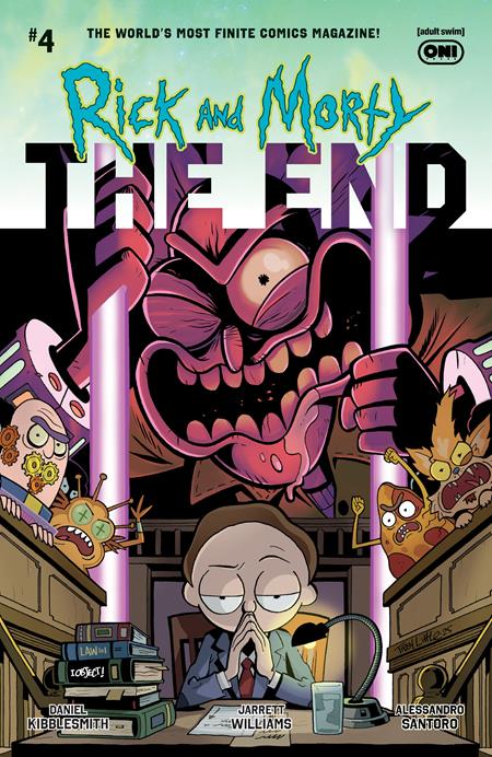 RICK AND MORTY THE END #4 (OF 6) CVR B TROY LITTLE VAR (Order By 02/09/26) (Estimated In Store By 03/04/26)