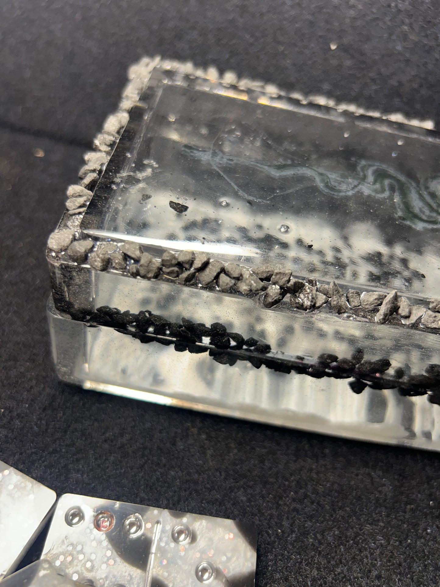 Black White Snake Jewelry Box