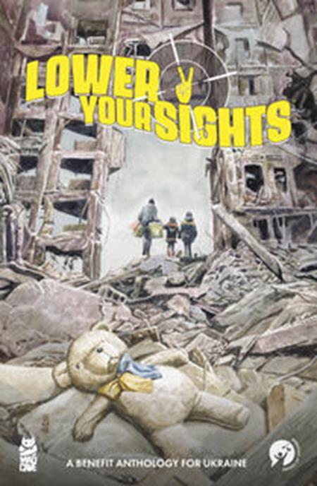 LOWER YOUR SIGHTS TP CVR B JG JONES A BENEFIT ANTHOLOGY FOR UKRAINE