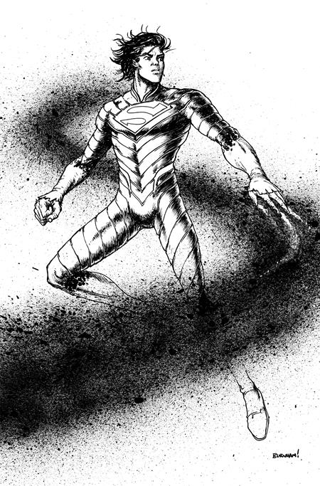 ABSOLUTE SUPERMAN #18 CVR D CHRIS BURNHAM CARD STOCK VAR (Order By 03/09/26) (Estimated In Store By 04/01/26)