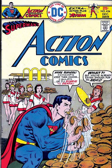 ACTION COMICS #454 FACSIMILE EDITION CVR A BOB OKSNER (Order By 03/16/26) (Estimated In Store By 04/08/26)