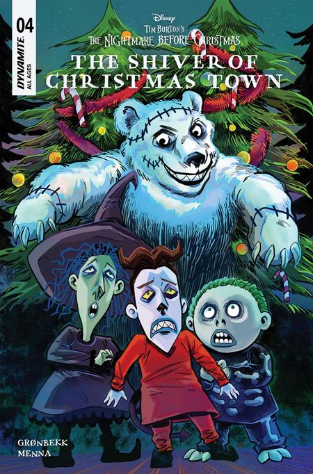 TIM BURTONS THE NIGHTMARE BEFORE CHRISTMAS THE SHIVER OF CHRISTMAS TOWN #4 CVR B SOO LEE VAR (Order By 03/09/26) (Estimated In Store By 04/01/26)