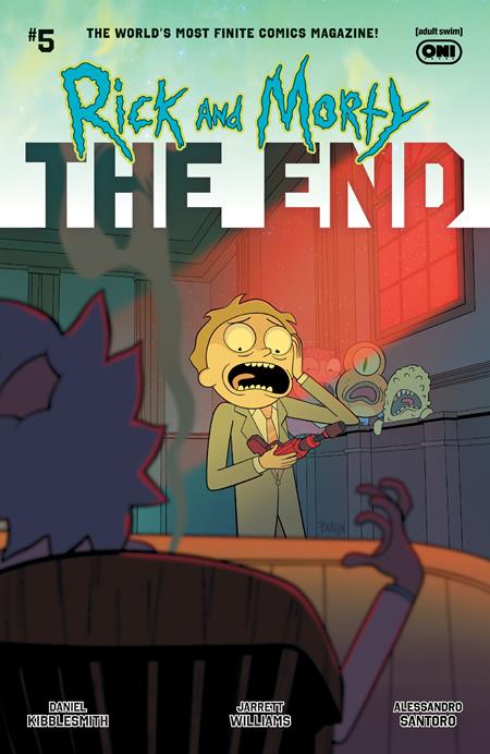 RICK AND MORTY THE END #5 (OF 6) CVR A DAVE BARDIN (Order By 03/16/26) (Estimated In Store By 04/08/26)