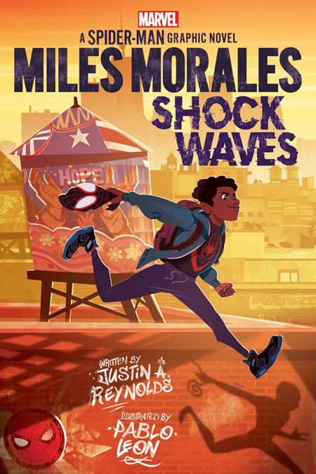 MILES MORALES SHOCK WAVES TP AN ORIGINAL SPIDER-MAN GRAPHIC NOVEL Previously Offered thru Other Distributors (Order By 03/09/26) (Estimated In Store By 04/15/26)