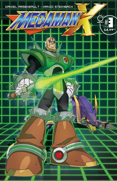 MEGA MAN X #3 (OF 5) CVR A HANZO STEINBACH (Order By 03/16/26) (Estimated In Store By 04/22/26)