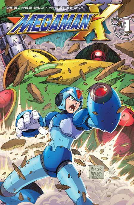 MEGA MAN X #3 (OF 5) CVR C MARCELO MATERE VAR (Order By 03/16/26) (Estimated In Store By 04/22/26)