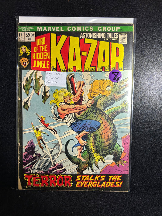 Astonishing Tales #12 - Terror Stalks the Everglades (Marvel 1972)