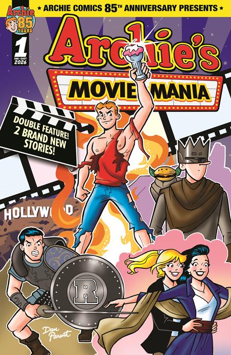 ARCHIE COMICS 85TH ANNIVERSARY PRESENTS ARCHIES MOVIE MANIA #1 (ONE SHOT) CVR A DAN PARENT (Order By 04/20/26) (Estimated In Store By 05/13/26)