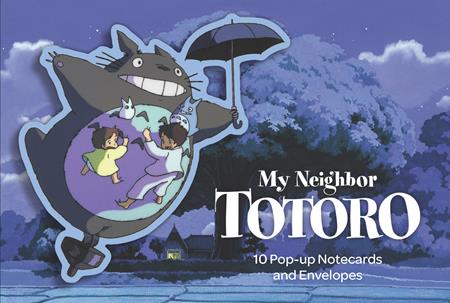 STUDIO GHIBLI MY NEIGHBOR TOTORO POP-UP NOTECARDS Previously Offered thru Other Distributors (Order By 04/20/26) (Estimated In Store By 05/20/26)