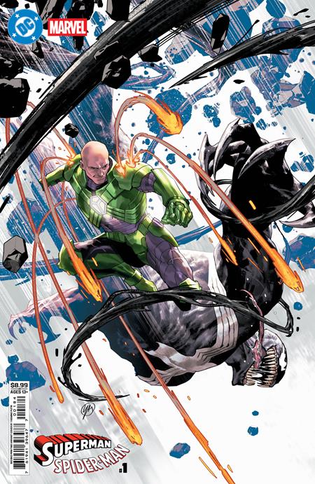 DC MARVEL SUPERMAN SPIDER-MAN #1 (ONE SHOT) Second Printing Cvr C Yasmine Putri Card Stock Var (Order By 05/04/26) (Estimated In Store By 05/27/26) (THIS ITEM IS A PRE-ORDER AND YOU WILL NOT RECEIVE IT UNTIL AFTER THE IN STORE DATE)