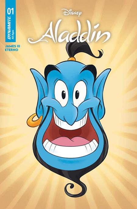 ALADDIN #1 CVR D AGNESE ETERNO CARTOON HEAD VAR (Order By 05/04/26) (Estimated In Store By 05/27/26) (THIS ITEM IS A PRE-ORDER AND YOU WILL NOT RECEIVE IT UNTIL AFTER THE IN STORE DATE)